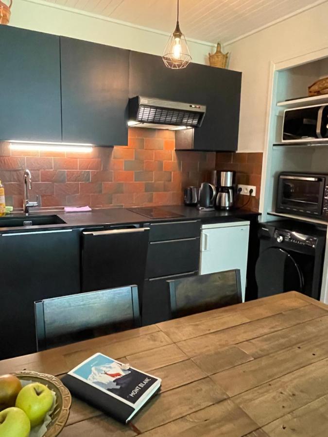 Residence Bois Du Bouchet, Appartement Vue Montagne, Calme, Parking Gratuit, Proche Centre Chamonix Esterno foto