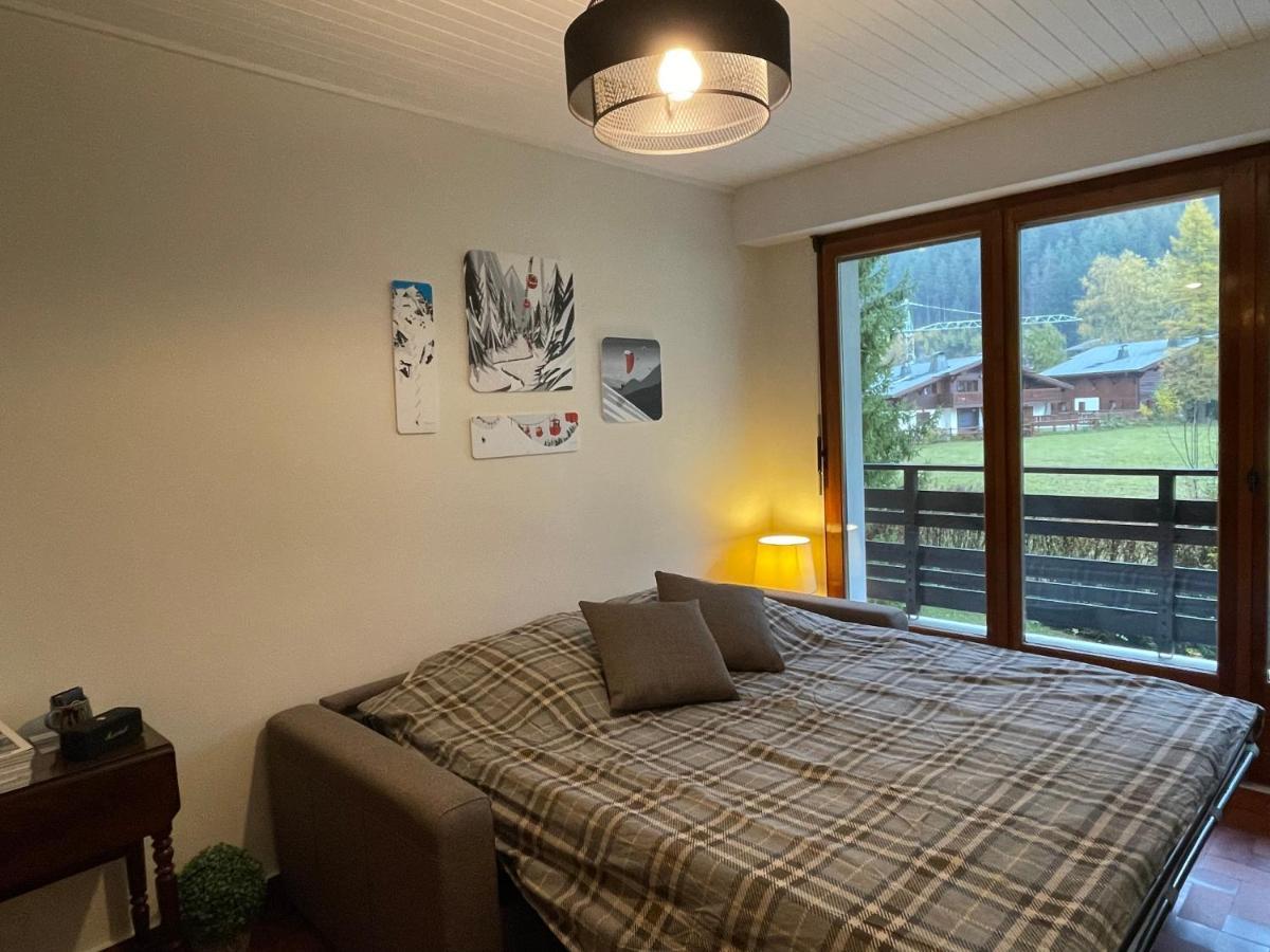 Residence Bois Du Bouchet, Appartement Vue Montagne, Calme, Parking Gratuit, Proche Centre Chamonix Esterno foto