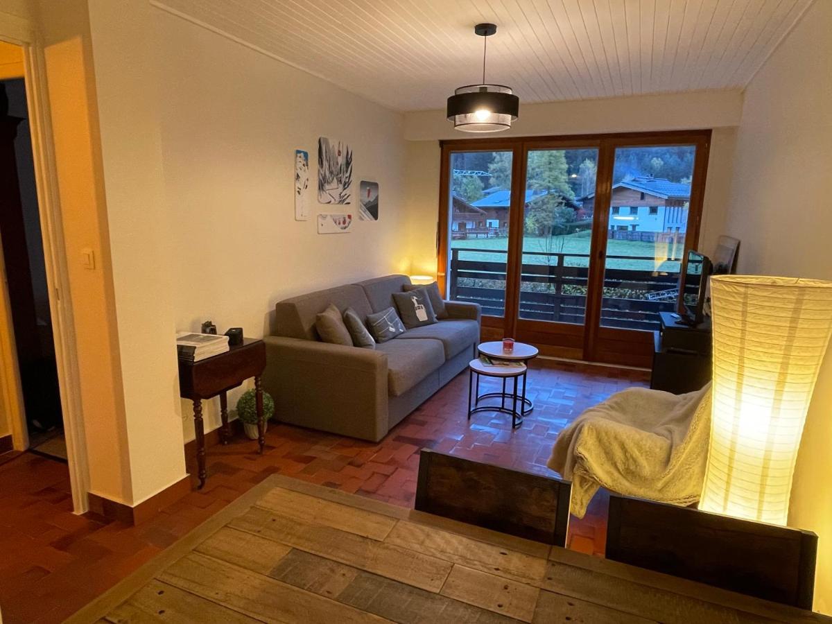 Residence Bois Du Bouchet, Appartement Vue Montagne, Calme, Parking Gratuit, Proche Centre Chamonix Esterno foto