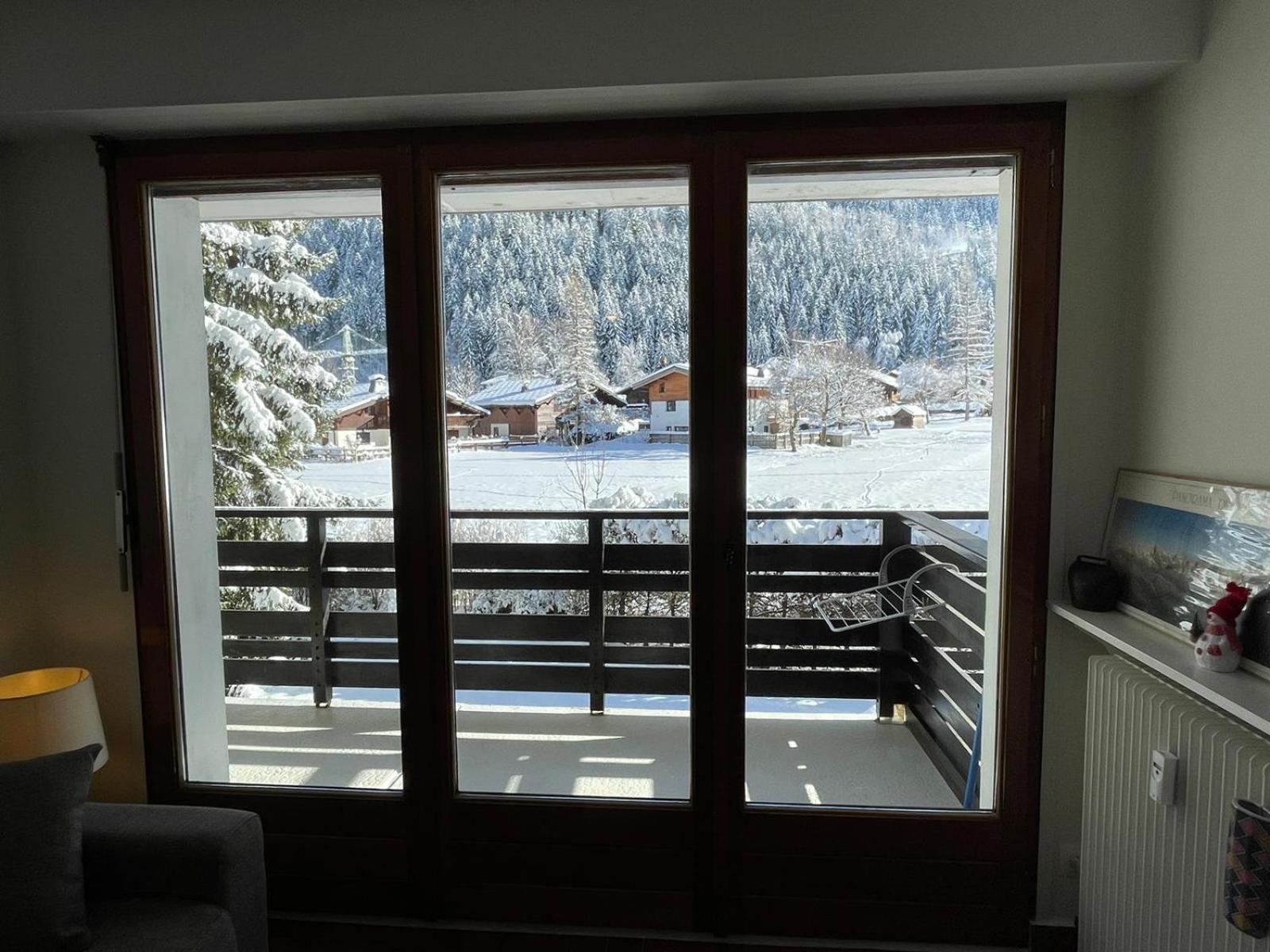 Residence Bois Du Bouchet, Appartement Vue Montagne, Calme, Parking Gratuit, Proche Centre Chamonix Esterno foto
